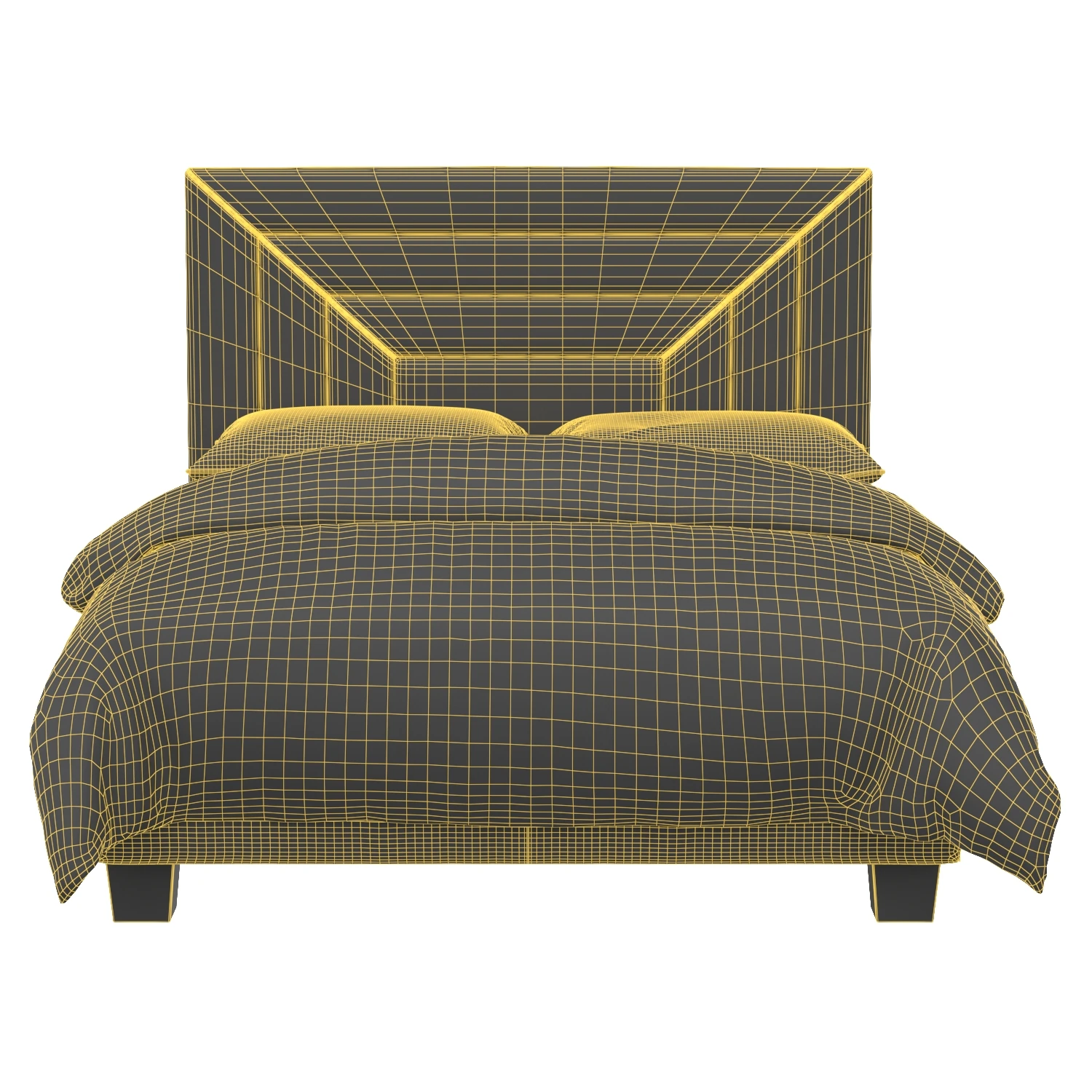 Modern Beds Collection 05 3D Model_03